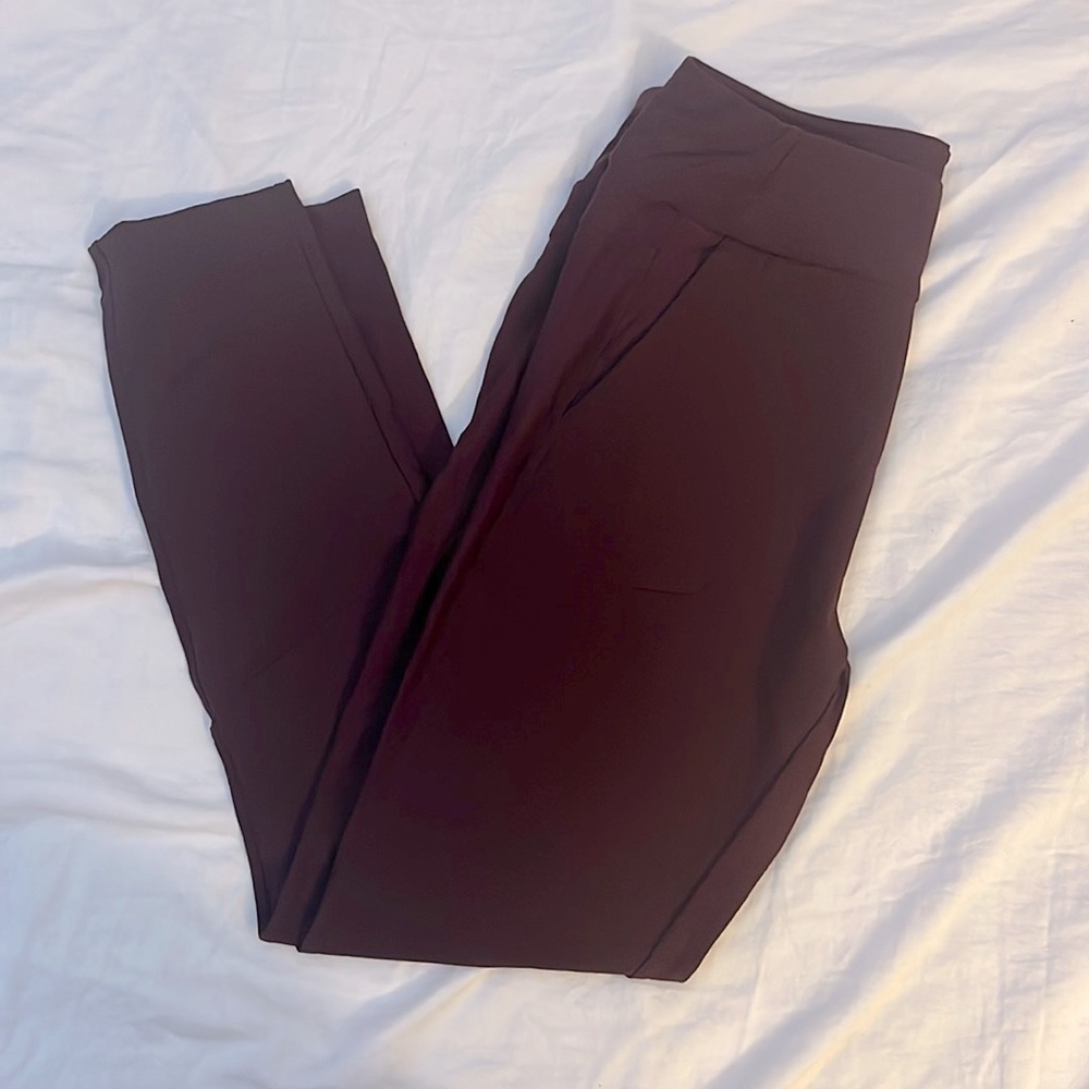 Maroon trousers